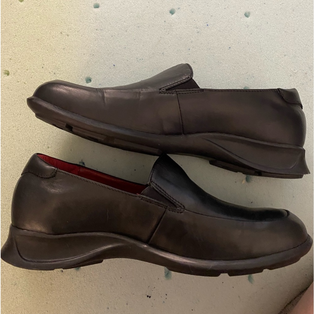 World Blend comfort loafer slip on leather shoe size 41 women’s 10